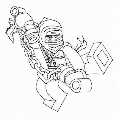 Ninjago Colouring In
