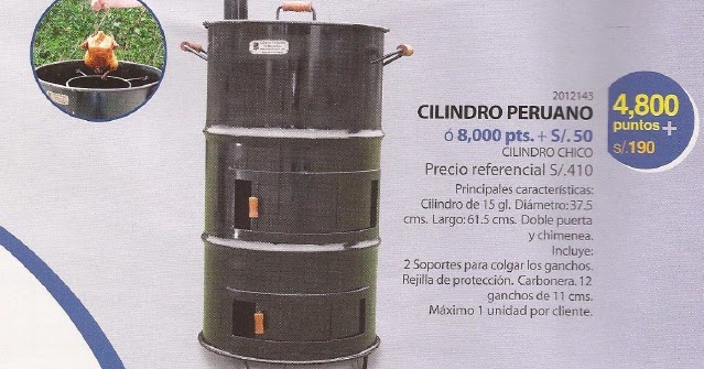 Cilindro Peruano: Tu cilindro con puntos Bonus en Wong y Metro