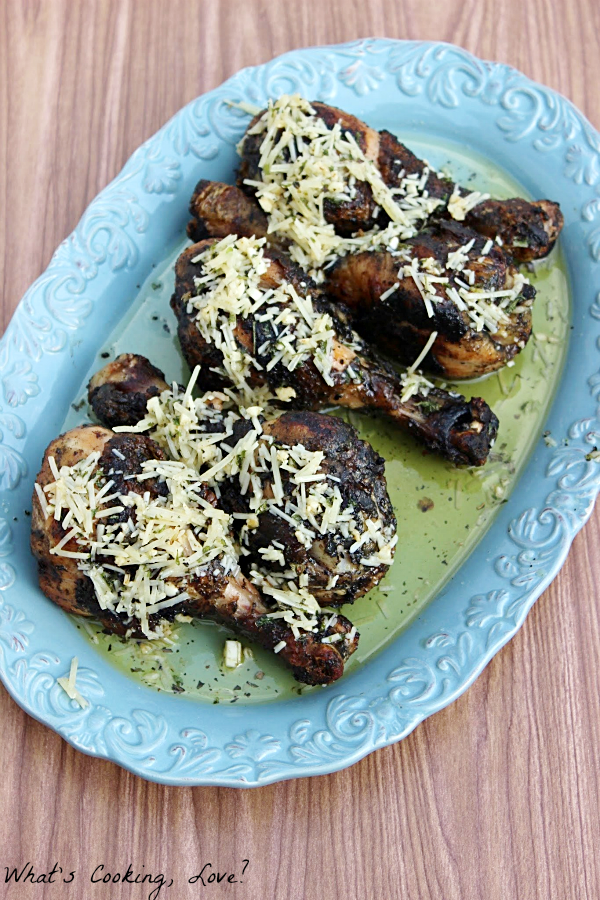 Grilled Garlic Parmesan Chicken Drumsticks Whats Cooking Love?