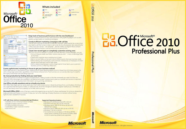 Microsoft Office 2010 Professional Plus Product Key