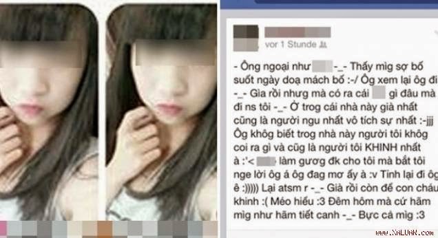 Hải Phòng: Cháu chửi ông ngoại :vô dụng và ngu dốt ? Hải Phòng: Cháu chửi ông ngoại :vô dụng và ngu dốt ?