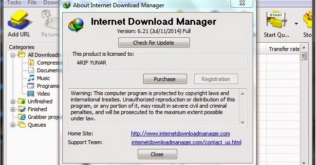 Download Internet Download Manager 631 Build 3