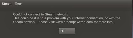 How to Fix the No Connection Error in Steam