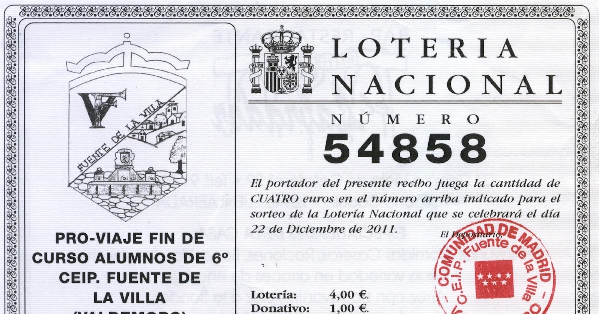 EL BLOG DE QUINTO: LOTERÍA DE NAVIDAD