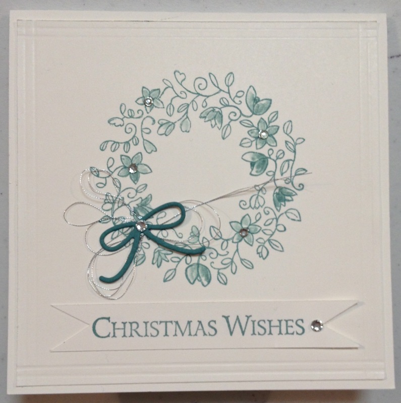 Spring Card Making Ideas Part - 35: Wondrous Wreath - Stampinu0027 Up! | Christmas Cards | Pinterest | Wondrous Wreath, Wreaths And Cards