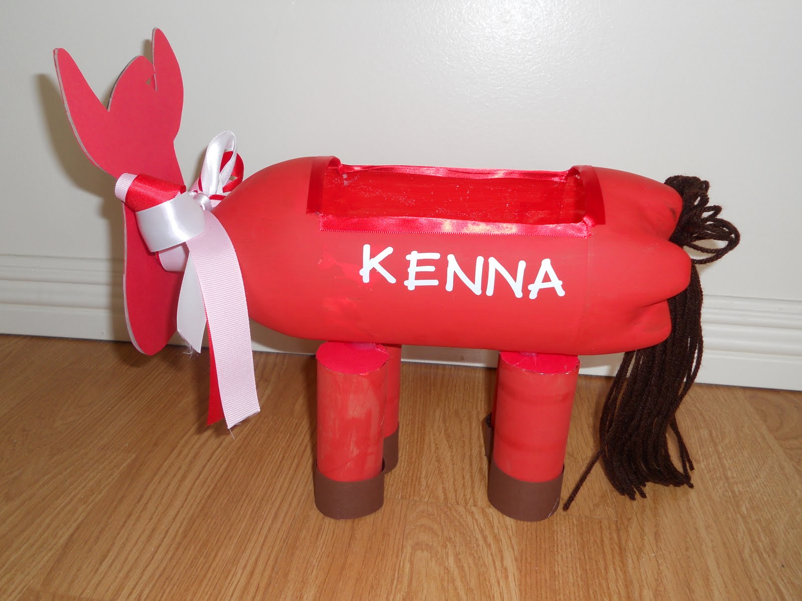 A Mama B's: Valentine's Box- Horsey.