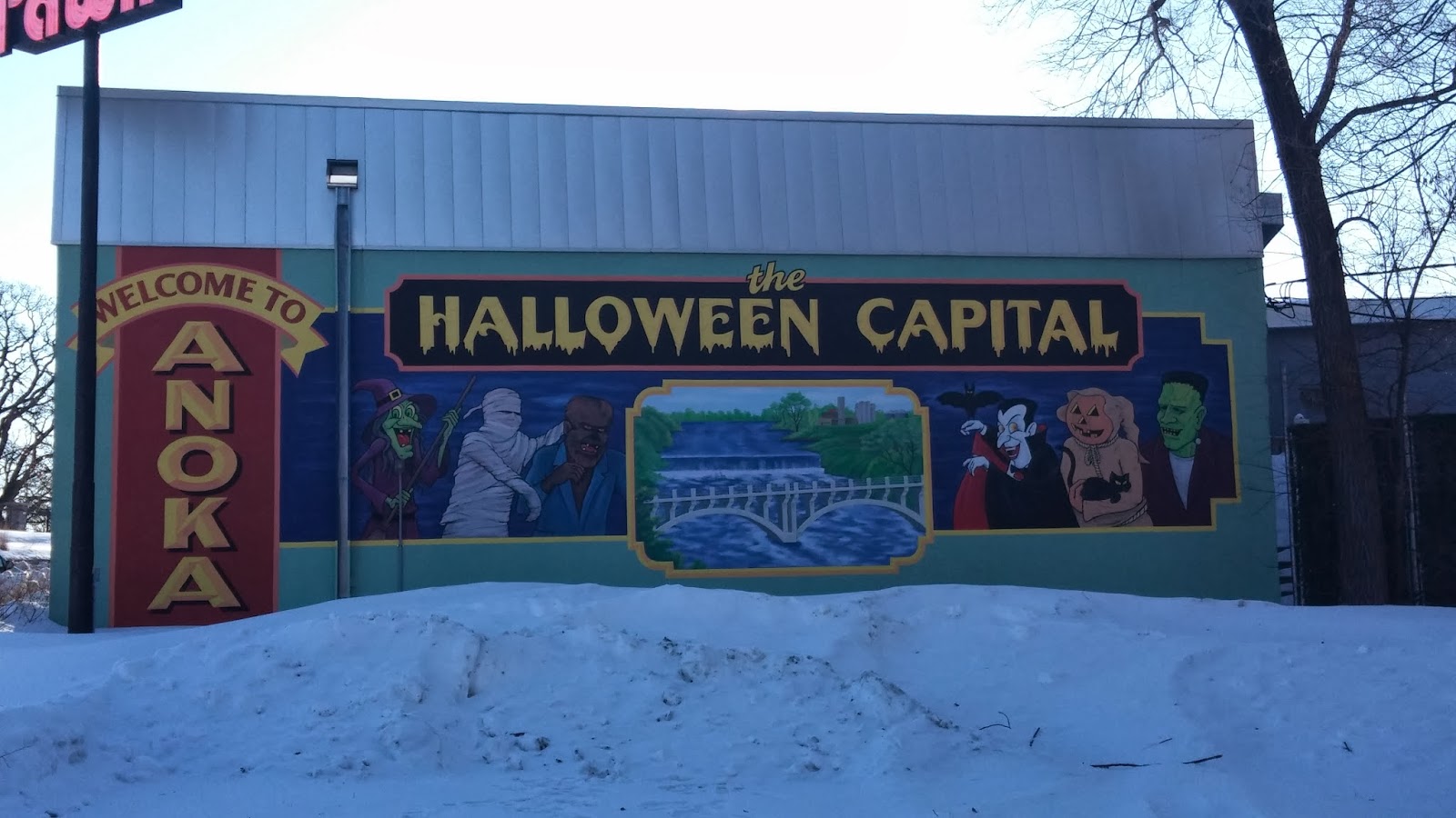 The Adventures of Blogger Mike Halloween Capital Anoka, MN