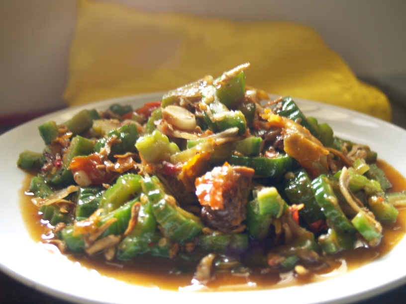 Tumis Pare Pedas / Resep Tumis Pare Teri Pedas Tidak Pahit