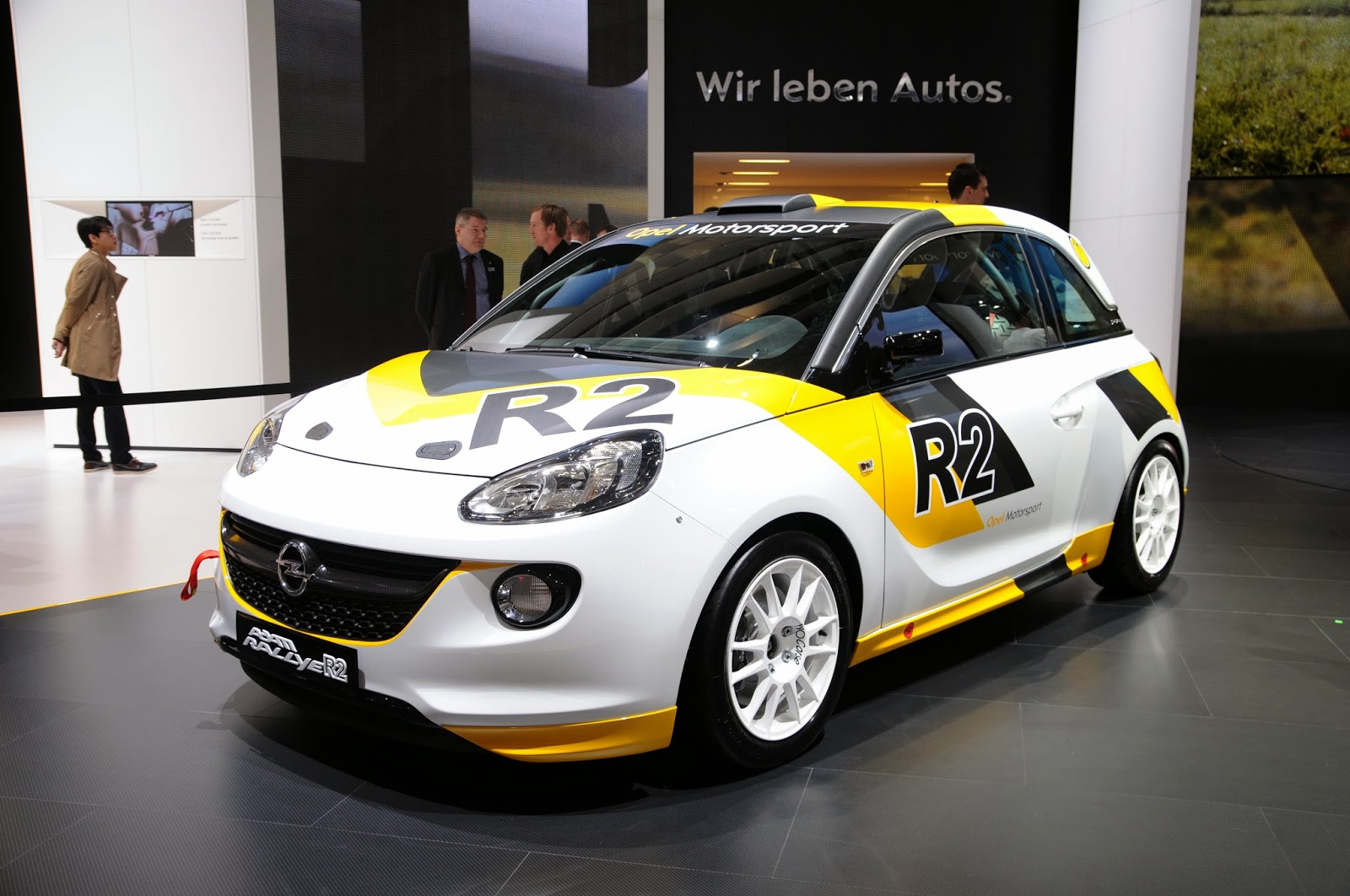 Opel Adam R2 Rallye at the 2013 Geneva Motor Show Opel Adam R2 Rallye at the 2013 Geneva Motor Show