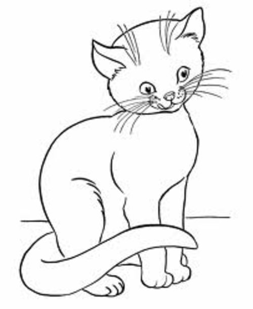 Cat Coloring Pages For Kids >> Disney Coloring Pages