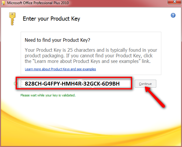 Change Office 2003 Serial Key