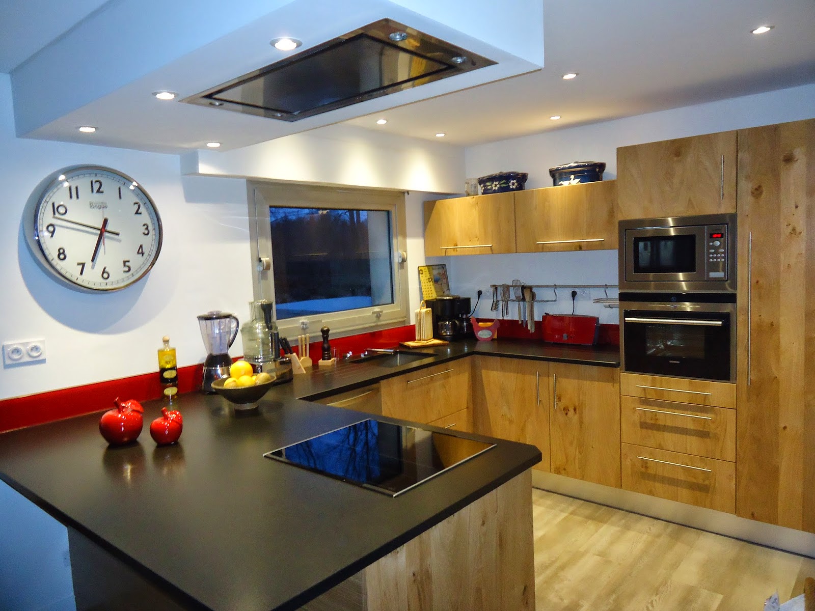 Michel le coz agencement & décoration: cuisine moderne bois