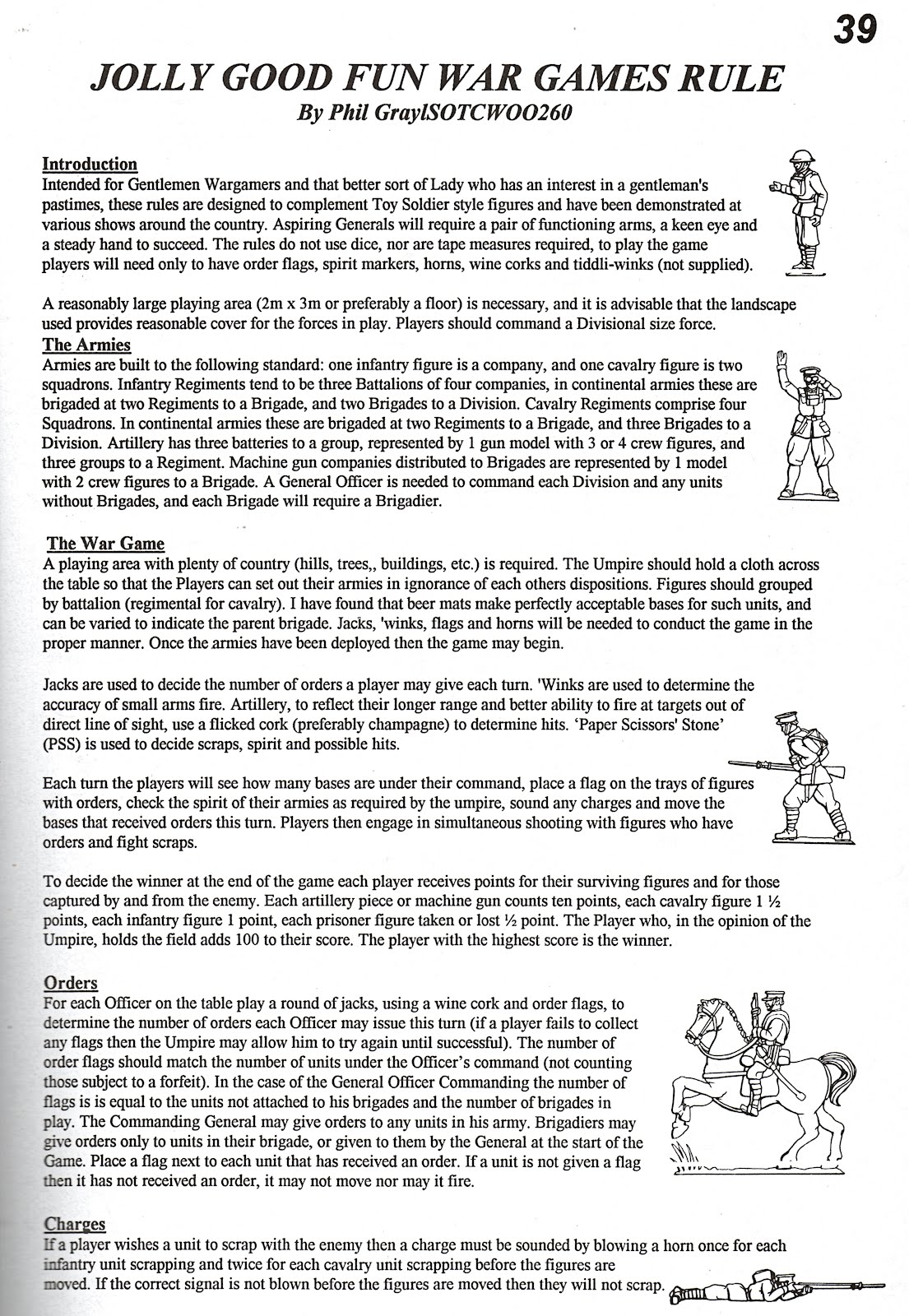 Vintage Wargaming Jolly Good Fun War Games Rules