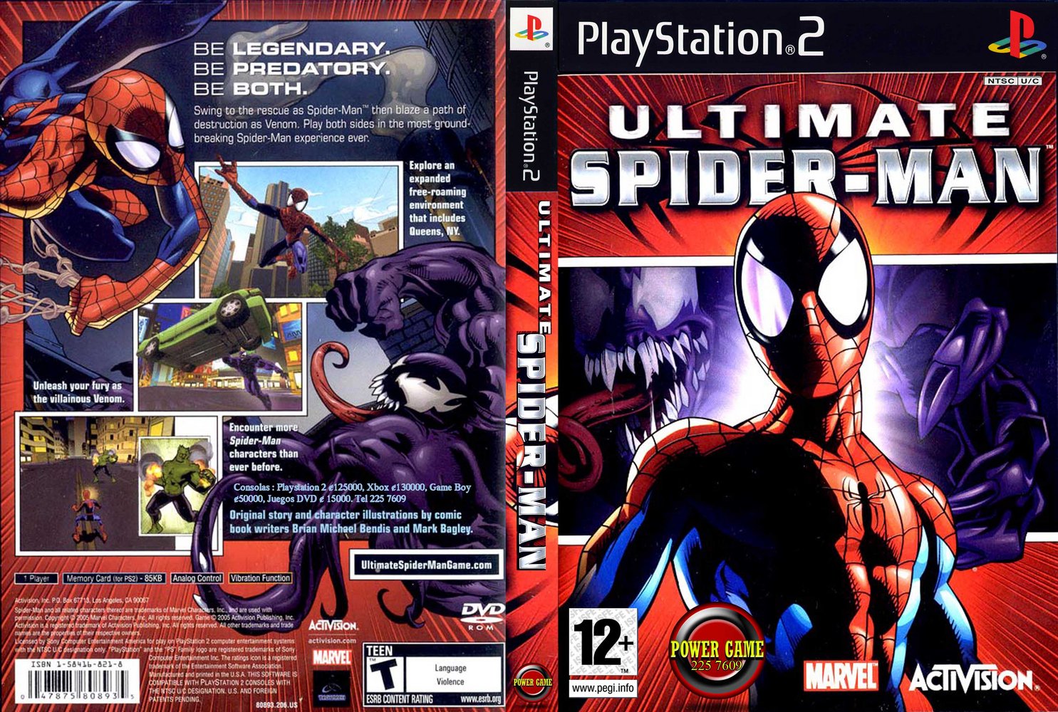 Vista ultimate spiderman edition ps2