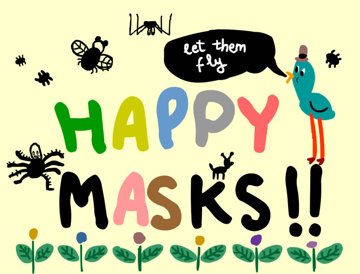 misako mimoko Happy Masks, new shop update