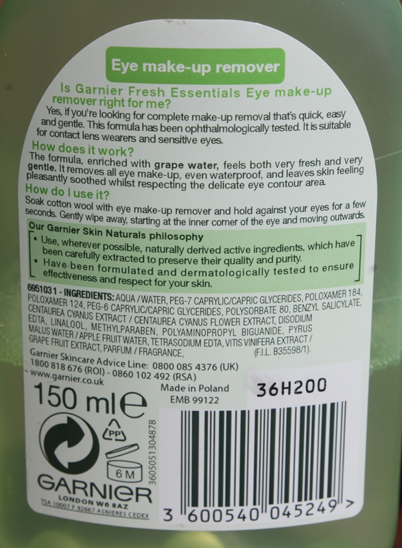 Funky Makeup Junkie REVIEW Garnier Skin Naturals Fresh Essentials Eye