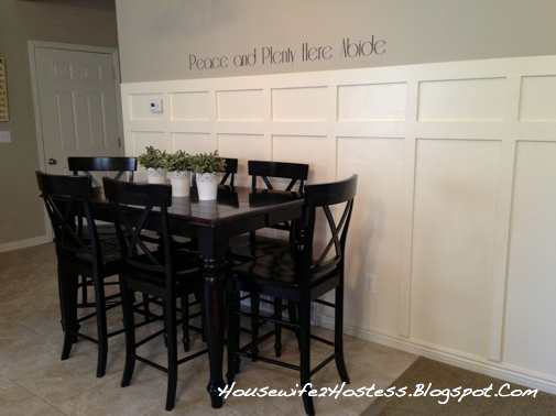 DIY Board and Batten - Housewife2Hostess