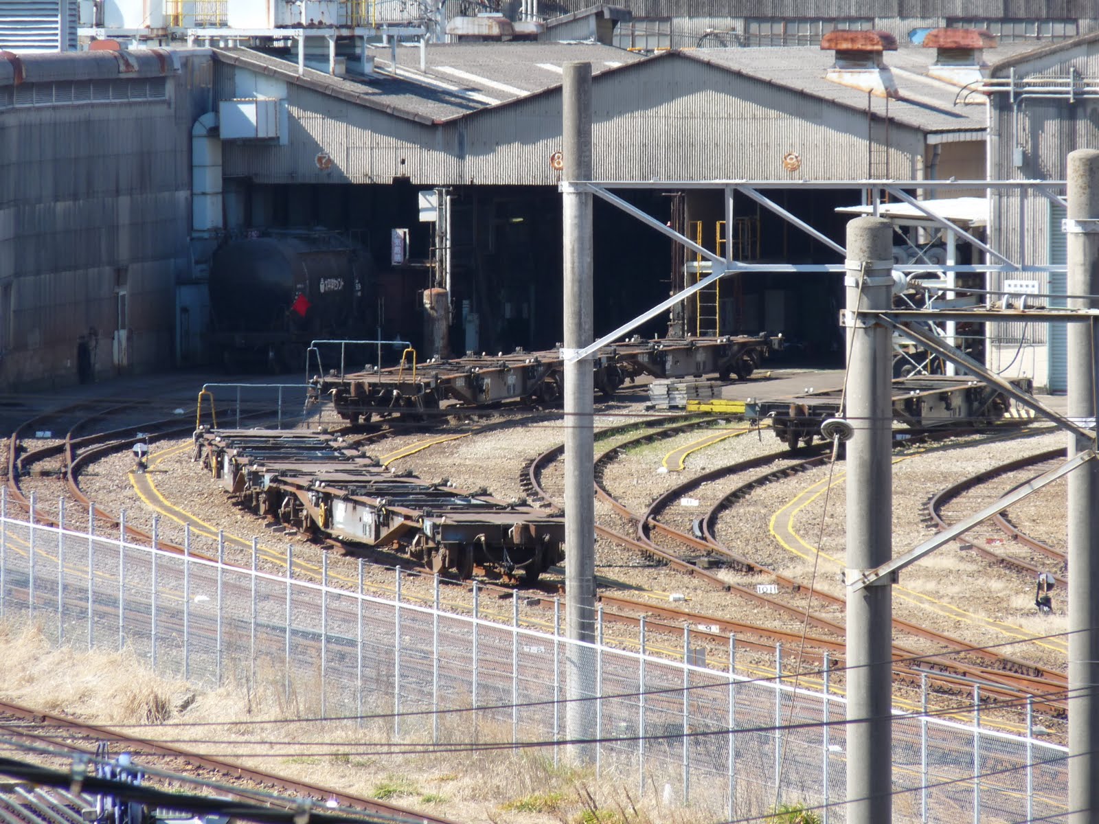旅先で見つけた物 名古屋車両区 細見