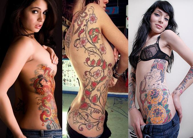 Receiving a tattoo is already tattoo designs for girls side. Receiving a tattoo is already