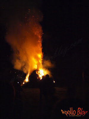 Foc de tabara Festivalul Vaii Muresului