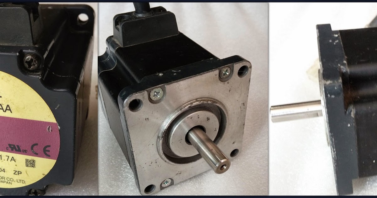 2nd MACHINE: Closed loop stepping motor, 5 phase, ASM66AA, Vexta