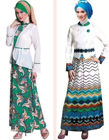 Baju lebaran model batik