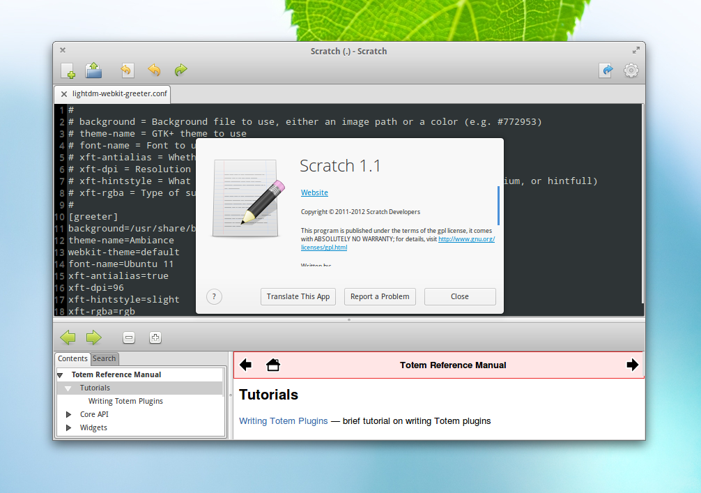 Scratch version 1.4