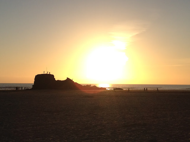 Sunset At Perranporth Chapel Rock Sunset At Perranporth Chapel Rock