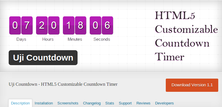 date countdown timer