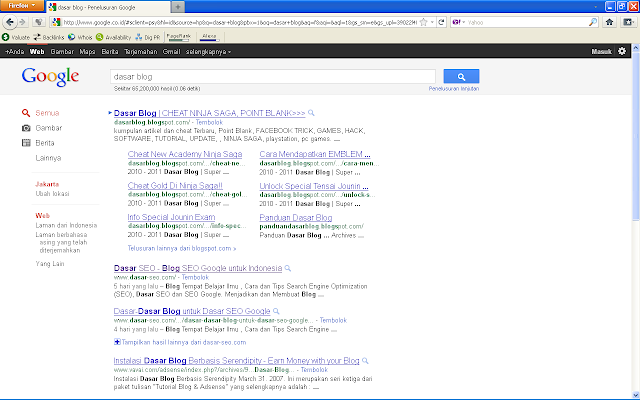 Bukti Kekuatan Keyword Density Blog - Dasar Blog Bukti Kekuatan Keyword Density Blog - Dasar Blog