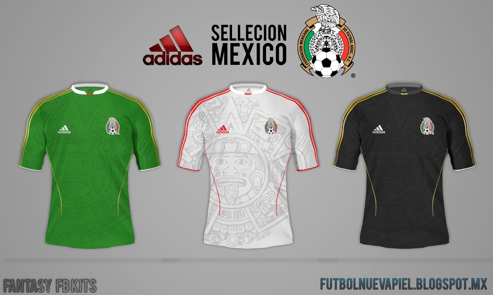 Fútbol Nueva Piel (Fb kits design) Nuevo Jersey Adidas Seleccion