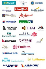 logo beberapa maskapai penerbangan