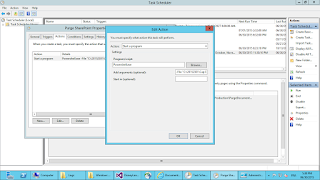 Create task powershell with task sheduler Create task powershell with task sheduler