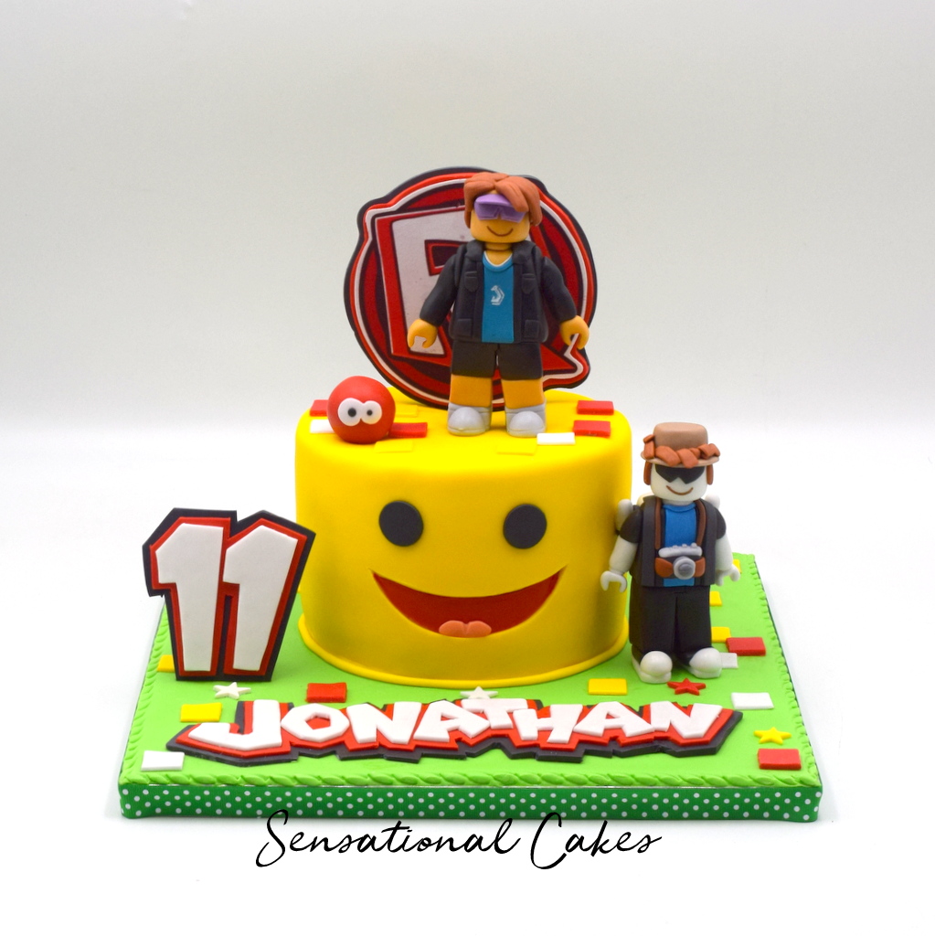 Roblox Logo Roblox Cake For Boy