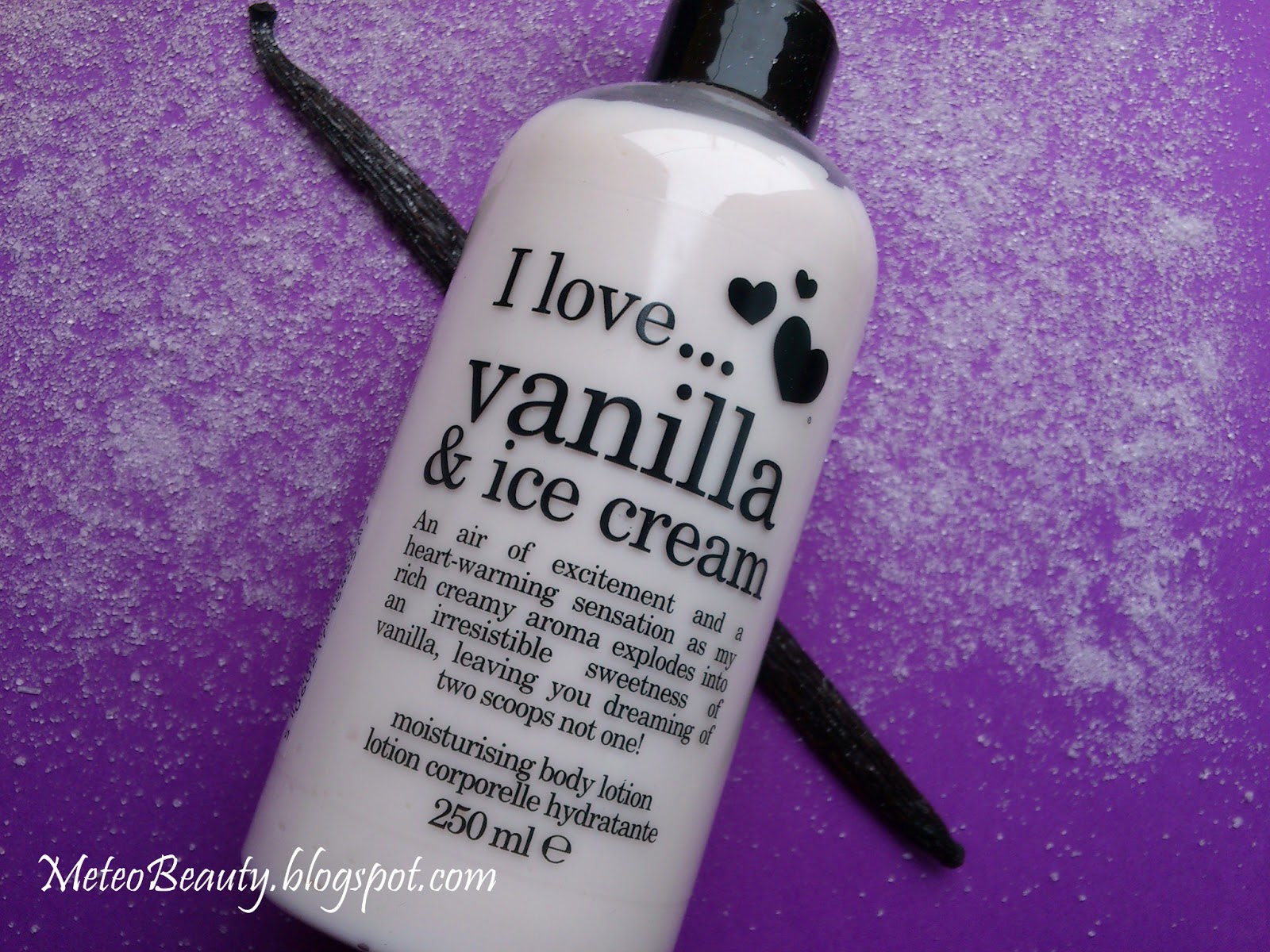 I Love...Vanilla&Ice Cream Body Lotion Review, Photos Simply Selma