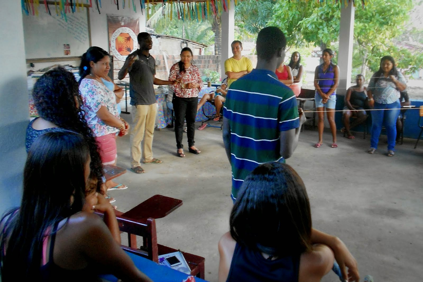 Vivência na Comunidade Quilombola Ipiranga em 2014.