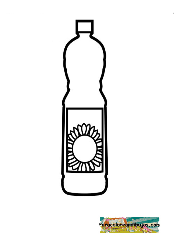 Cooking Oil Coloring Page Sketch Coloring Page Cooking Oil Coloring Page Sketch Coloring Page