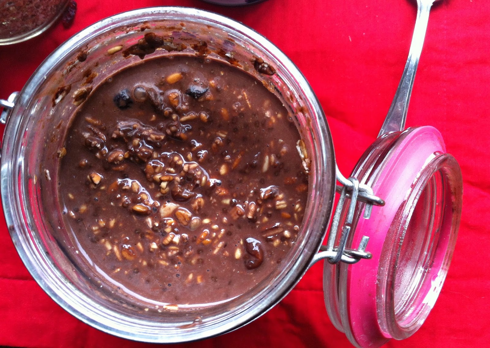 Food Swoon Cocoa Berry Overnight Oats