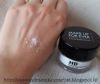 HD powder cipria make up for ever MUFE swatch