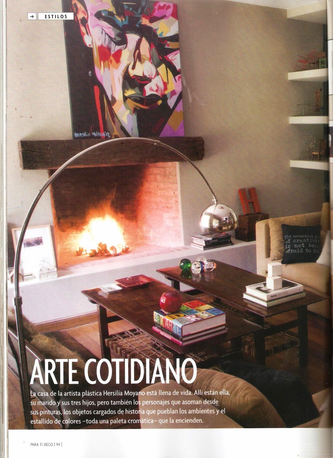 Love for deco Yo amo la decoración Mis notas en revista Para Ti Deco