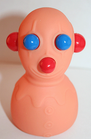 stress man squeeze toy