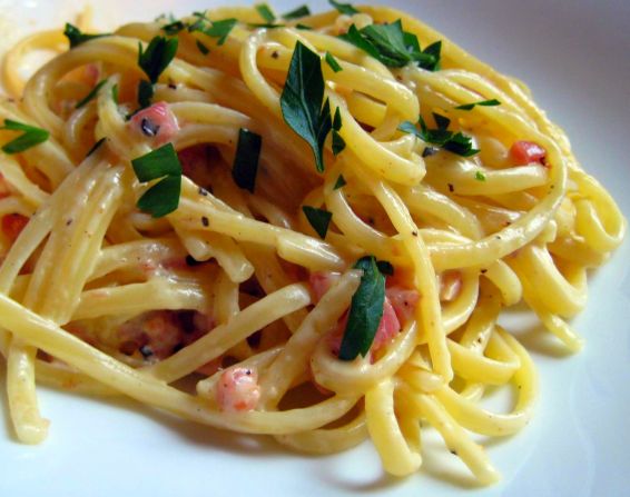 Homemade Spaghetti Carbonara Recipe