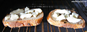 Raisin Bread Toasts with Braided String Cheese & Honey on Diane's Vintage Zest!