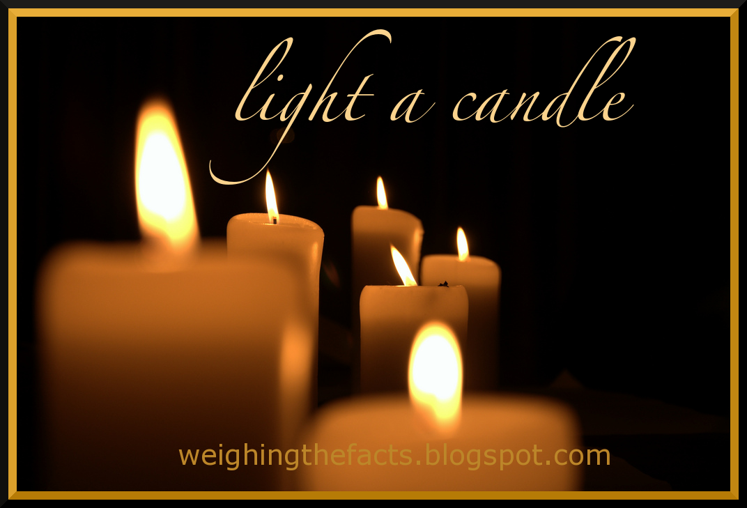 Weighing The Facts Light a Virtual Candle NEDA Week