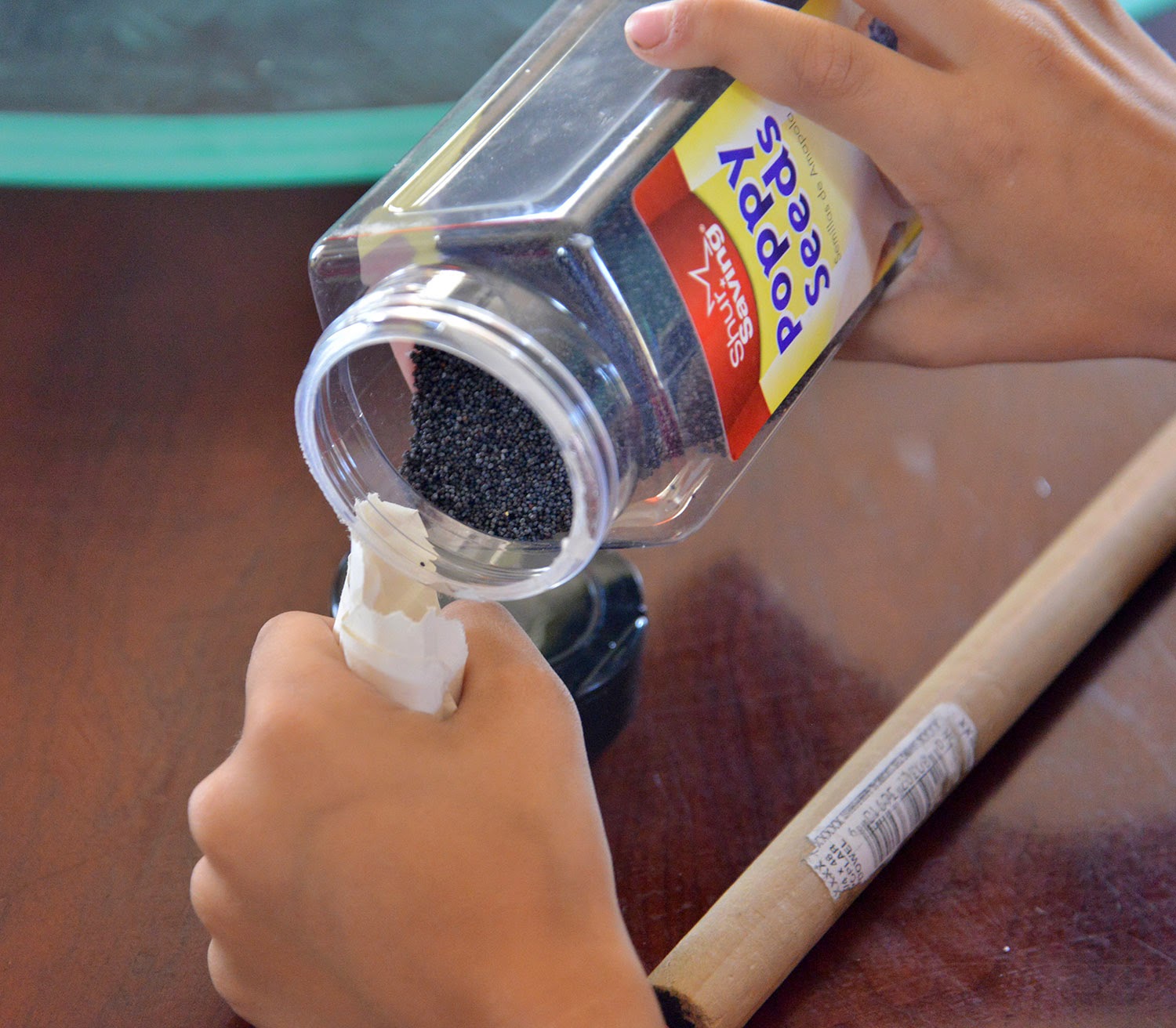 A school of fish Rolling musket cartridges