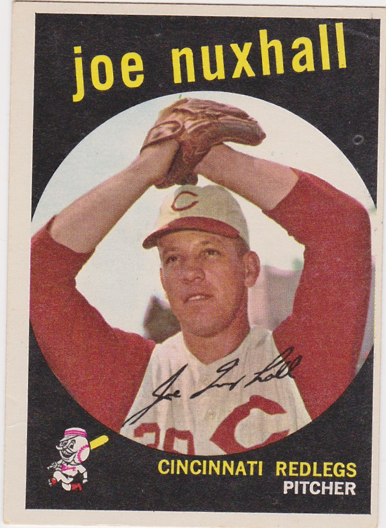 '59 topps one f/g card at a time 389 Joe Nuxhall
