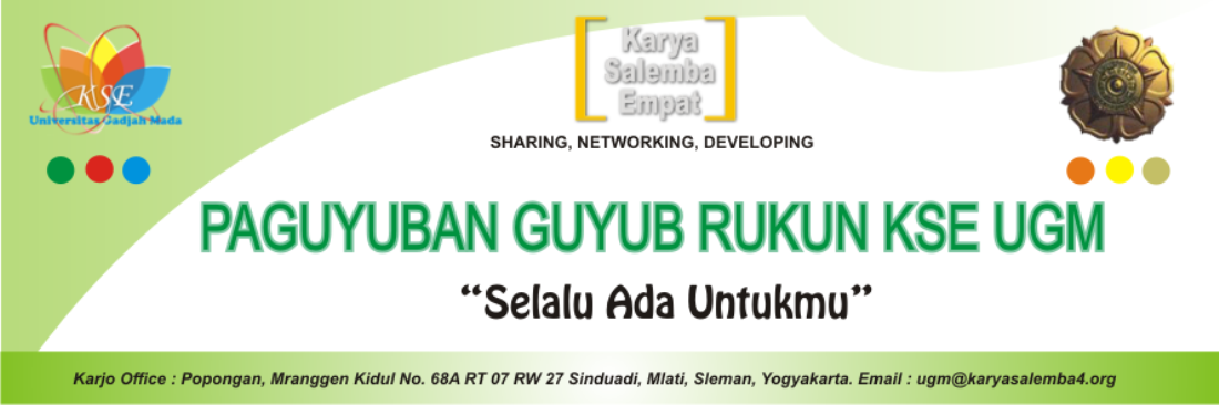 Guyub Rukun KSE UGM