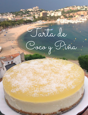 tarta de coco y piña tarta de coco y piña