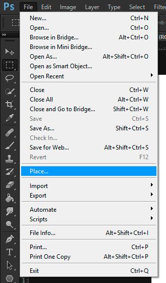 Langkah 2.1 Tutorial Edit Foto - Menambahkan Foto pada Canvas Langkah 2.1 Tutorial Edit Foto - Menambahkan Foto pada Canvas