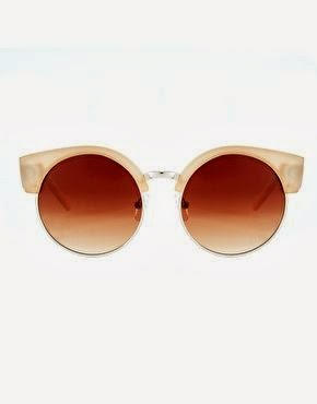 Gafas de sol redondas Tendencia primavera verano que viene pinsando muy fuerte las gafas de sol redondas